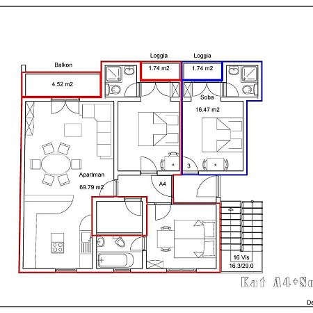 Apartments And Rooms Bova Baska  Bagian luar foto
